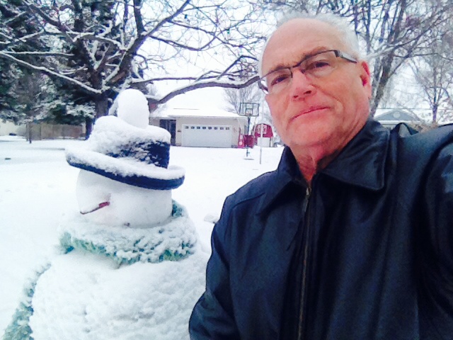 Two days before I leave -ice and snow