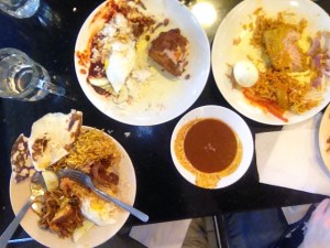 Lunch in Kuala Lumpur